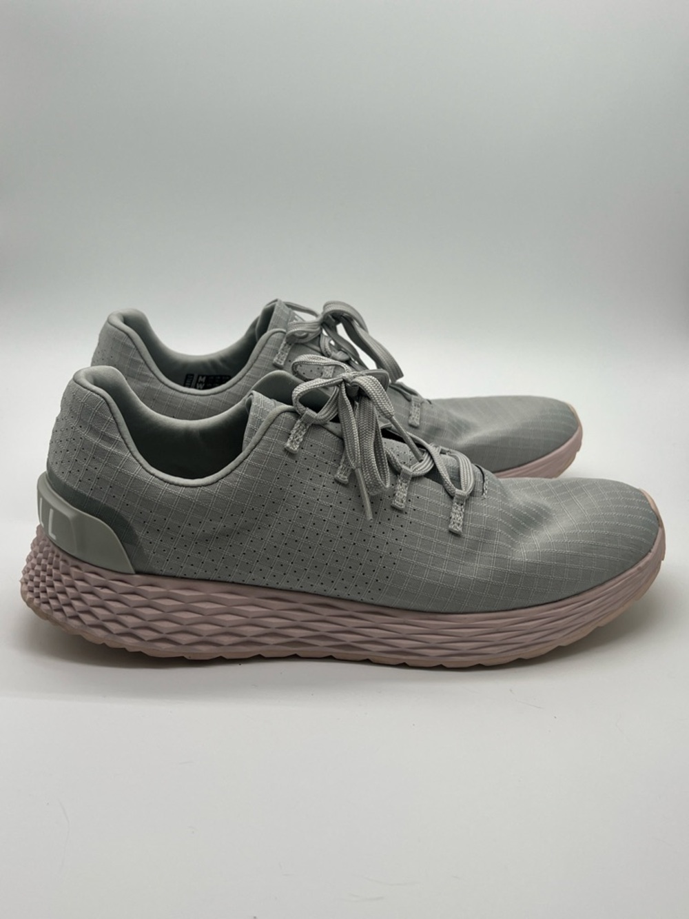 NOBULL Allday 365 Men's Sneakers‎ Trainer Shoes Gray Pink Sz 11. 5